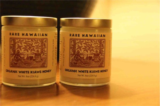 organic white kiawe honey